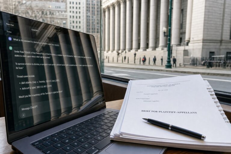 Tribunal federal y documentos legales sobre el caso de OpenAI y The New York Times