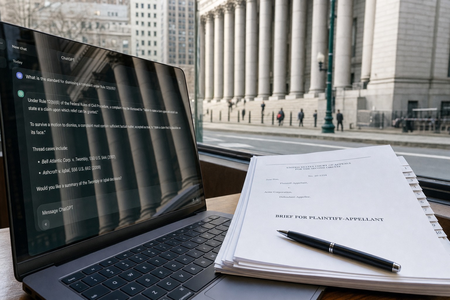 Tribunal federal y documentos legales sobre el caso de OpenAI y The New York Times