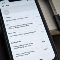 Biografía de perfil social optimizada con inteligencia artificial